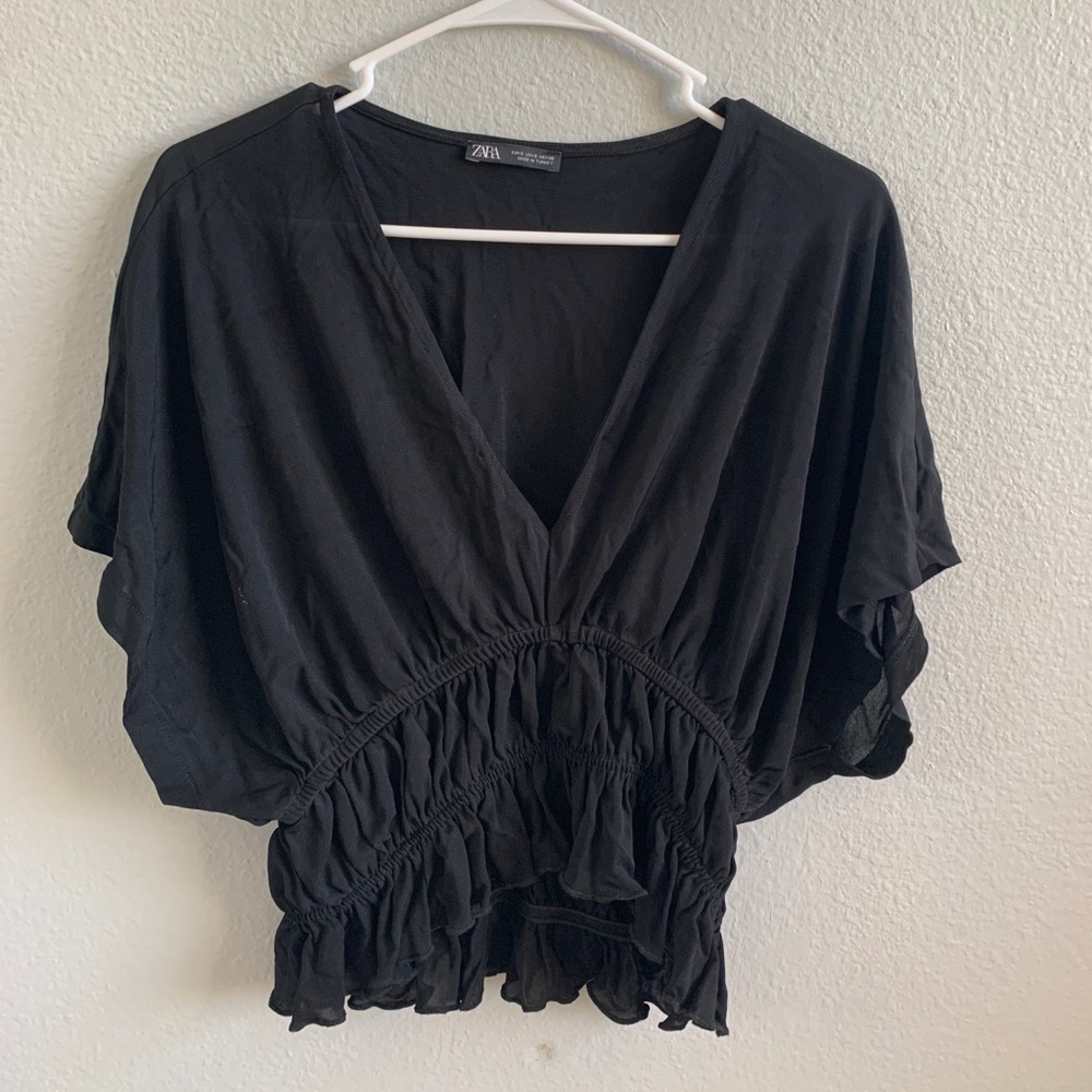 Black Zara Blouse